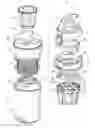 Fig. 01 - CYCLONIC SEPARATOR ASSEMBLY FOR A VACUUM CLEANER