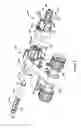Fig. 09 - Push-pull latch assembly for a detachable media pick mechanism
