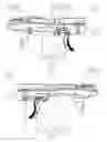 Fig. 02 - Trigger mechanics for auto-loading firearm without trigger motion bar with direct control of firing pin catch through one-arm trigger lever