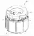 Fig. 01 - Method of wiring coil in parallel using bus-bar wiring structure
