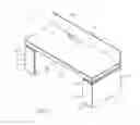 Fig. 02 - Height adjustable desk system