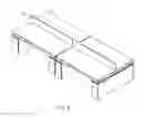 Fig. 07 - Height adjustable desk system
