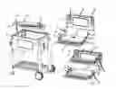 Fig. 01 - Charcoal Grill Comprising a Height-Adjustable Charcoal Rack
