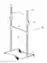 Fig. 01 - Snap-together stand for a fan