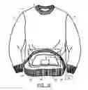 Fig. 11 - ARTICLE OF CLOTHING HAVING ADDITIONAL COVERINGS FOR A SINGLE INDIVIDUAL