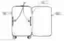 Fig. 01 - Hard sided wheeled case with compression-expansion