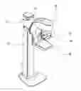 Fig. 01 - Digital mammography device with pressure pad pressure control
