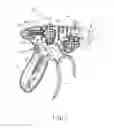 Fig. 08 - Suturing instrument with jaw having integral cartridge component