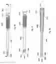 Fig. 23 - Implant placement systems and one-handed methods for tissue fixation using same