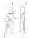 Fig. 02 - Receivers for a heavy duty locking and pushing assemblies