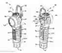 Fig. 01 - Portable light with deployable hanger