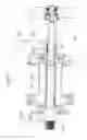 Fig. 03 - Skewer and hub for cycle wheel