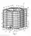 Fig. 02 - STACKABLE PALLET CONTAINER FITTED WITH A TOP REINFORCEMENT FRAME