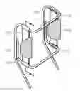 Fig. 01 - External attachments for speakers in seats