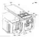 Fig. 01 - Facilitating front access to rear-mounted assembly in equipment chassis