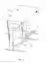 Fig. 02 - Electric height adjustable desk with synchronous moving mechanical footrest