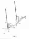 Fig. 04 - Electric height adjustable desk with synchronous moving mechanical footrest