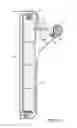 Fig. 32 - Motorized drapery apparatus with batteries positioned in the brackets