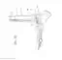 Fig. 04 - Method of securing a plate to a bone at a fracture site utilizing a detachable inserter