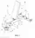 Fig. 02 - Adjustable angle weight lifting bench