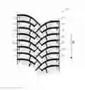 Fig. 01 - Tyre for vehicle wheels having improved tread pattern