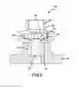 Fig. 04 - Tire pressure sensor assemblies including a tire pressure sensor for mating with an over-inflation pressure relief valve in an aircraft wheel system