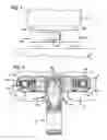 Fig. 02 - Securing device for removably attaching a device to two mutually spaced head support rods of a motor vehicle seat