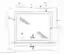 Fig. 01 - Window frame system for vacuum insulated glass unit