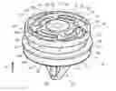 Fig. 01 - Fastener for securing a panel on a support