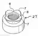 Fig. 01 - Captive floating flare nut