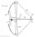Fig. 01 - Fall away arrow rest system