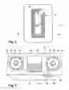 Fig. 03 - Orientation identification label, reagent container carrier structure, analyzer device and reader module