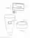 Fig. 10 - Beverage holder having a chip unit for performing payment transactions
