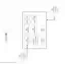 Fig. 02 - Environmental interrupt in a head-mounted display and utilization of non field of view real estate