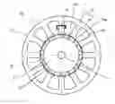 Fig. 01 - Motor with rotor and stator dimensions for reducing cogging torque and torque ripple