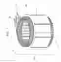 Fig. 02 - Rotary electric machine having insulator material filled between conductive bodies