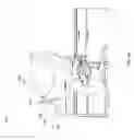 Fig. 05 - Visual and/or acoustic privacy features
