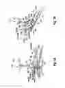Fig. 04 - Positioning device for positioning poultry legs conveyed in single file in the conveying direction along a conveyor section and the method comprising said positioning for removing the thigh meat from poultry legs