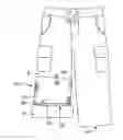 Fig. 01 - DEVICE FOR SHORTENING AND/OR CUFFING PANT LEGS AND METHODS OF MAKING AND USING SAME