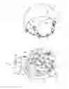 Fig. 01 - Protective helmet and music streaming system