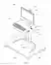 Fig. 02 - ELECTRIC HEIGHT ADJUSTABLE PLATFORM FOR COMPUTER KEYBOARD AND MONITOR