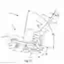 Fig. 35 - Chair back mechanism and control assembly