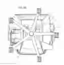 Fig. 71 - Chair back mechanism and control assembly