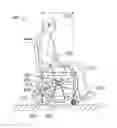 Fig. 01 - Collapsible manual wheelchair system for improved propulsion and transfers