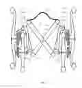 Fig. 34 - Collapsible manual wheelchair system for improved propulsion and transfers