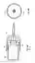 Fig. 22 - Transfer device for media, comprising a non-releasably lockable adapter