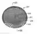 Fig. 01 - Composition, a method for preparing said composition, a method for preparing a rigidified fabric, the rigidified fabric so obtained, a filtration device, methods for the manufacture of the filtration device, installation, process and use of said filtration device for the filtration of a liquid metal or an alloy thereof