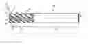 Fig. 01 - End mill and method of manufacturing machined product