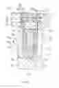 Fig. 08 - Apparatus and method for stripping away/pushing out a punched grid/internally formed part and ejecting a blanked part in a precision blanking press
