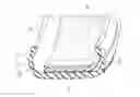 Fig. 01 - Pneumatic tire with specified tread rubber layer thickness and sound-absorbing member width